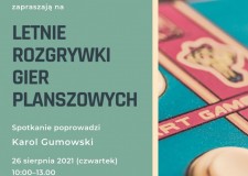 Przejdź do - Letnie Rozgrywki Gier Planszowych 2021